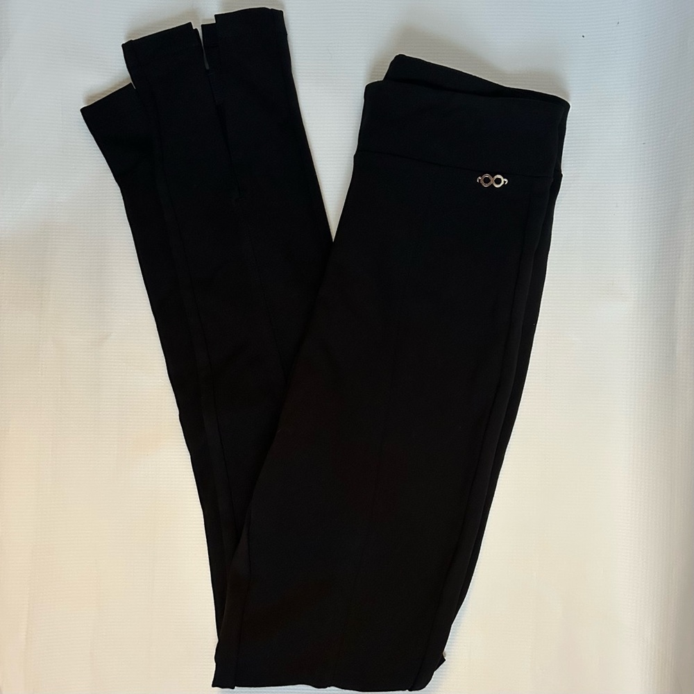Stoosh Front Slit Ponte Pants